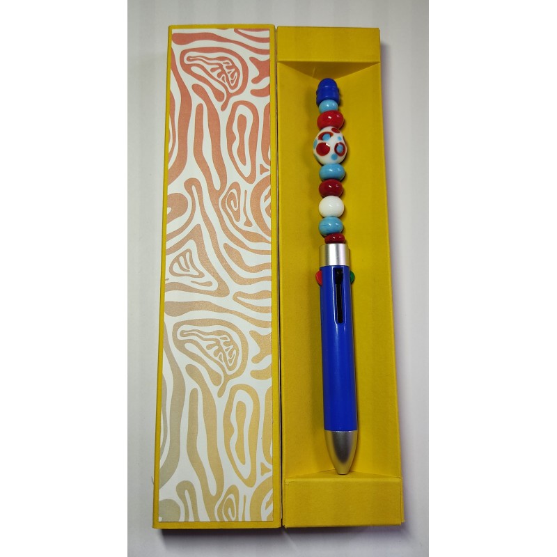 Stylos bleu "fantôme" 4 Couleurs